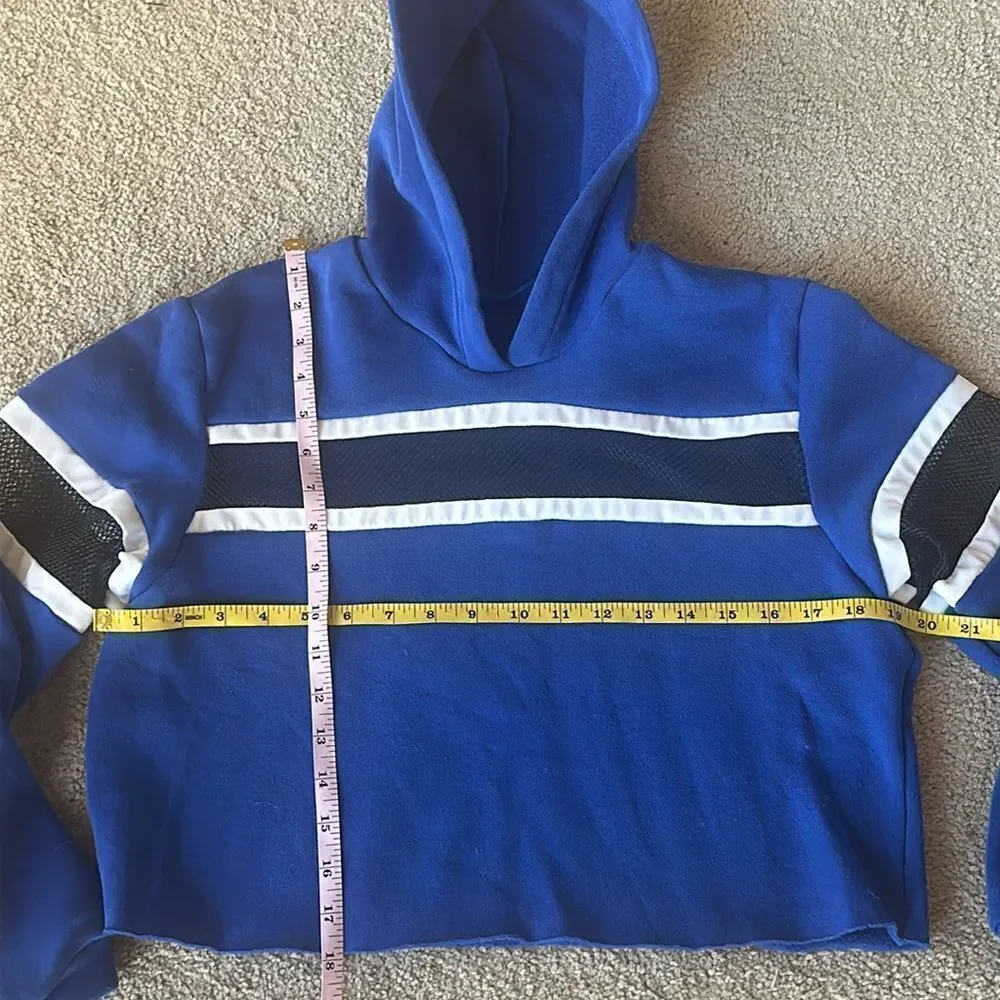 Revolution Dancewear Tenth House Dance Fleece Cropped Hoodie with Mesh Design!